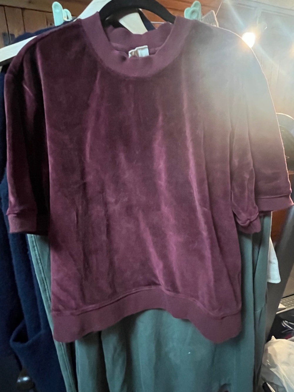 Pact Burgundy Velour SET, L